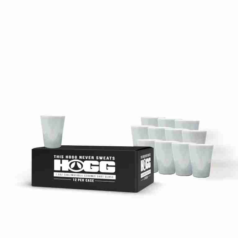 1620 Collective Merch 1.5oz HOGG Ceramic Shot Glass SKU#S16201.5HSG