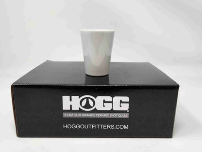 1620 Collective Merch 1.5oz HOGG Ceramic Shot Glass SKU#S16201.5HSG