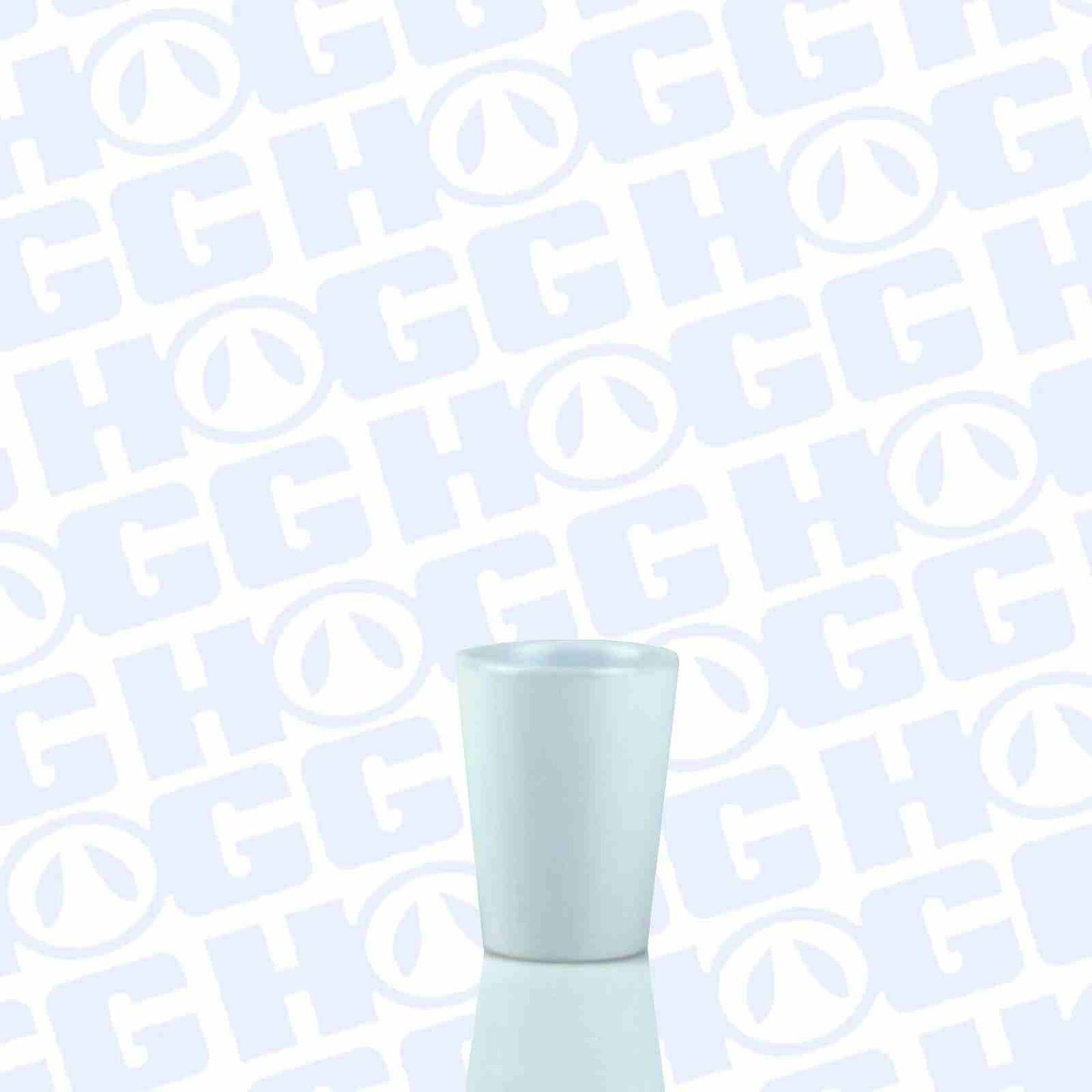 1620 Collective Merch 1.5oz HOGG Ceramic Shot Glass SKU#S16201.5HSG