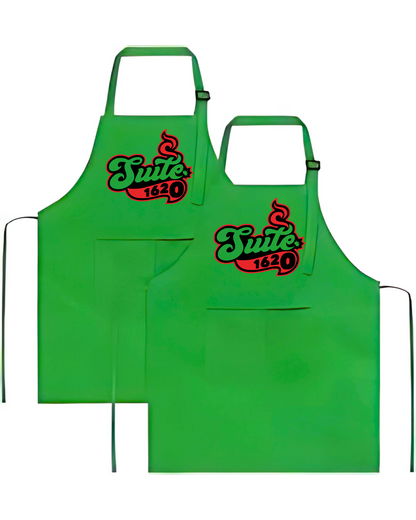 1620 Collective Merch Kitchen Apron with 2 Pockets Suite 1620 Logo SKU#S1620APRON