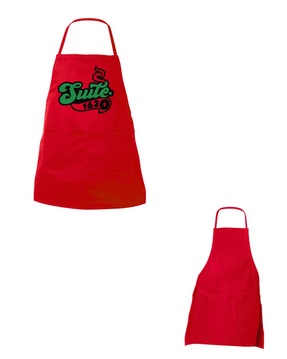 1620 Collective Merch Kitchen Apron with 2 Pockets Suite 1620 Logo SKU#S1620APRON