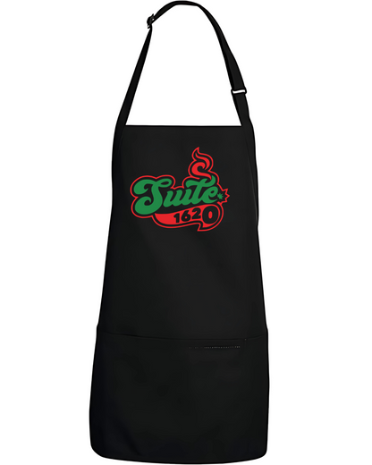 1620 Collective Merch Kitchen Apron with 2 Pockets Suite 1620 Logo SKU#S1620APRON