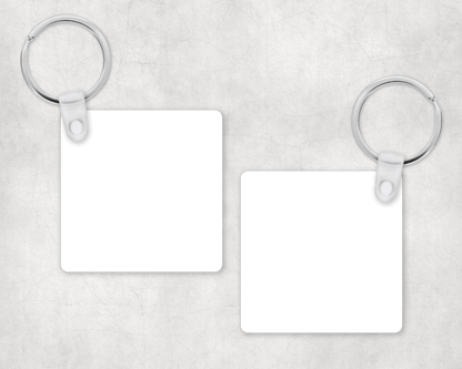 1620 Collective Merch 2" Double Sided Square Aluminum Keychain SKU#S16202.25SK