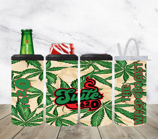 1620 Collective Merch 14oz 4in1 HOGG Can Koozie Suite 1620 & The Weedologist SKU#S162014H4N1K