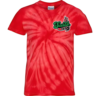 1620 Collective Merch Colortone - Spider Red Suite 1620 & The Weedologist Tie-Dyed T-Shirt - 1000 SKU#S1620CTSP10001002