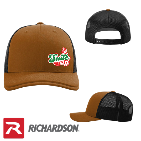 1620 Collective Merch Carmel & Black Richardson - Snapback Trucker Cap - 115 SKU#S1620R11579195