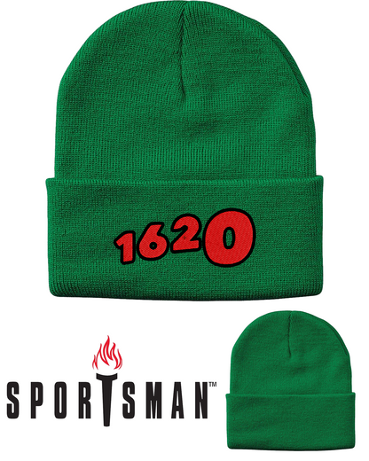 1620 Collective Merch Sportsman - 12" Solid Cuffed Beanie - SP12 SKU#S1620S83995