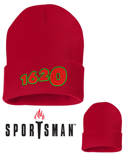 1620 Collective Merch Sportsman - 12" Solid Cuffed Beanie - SP12 SKU#S1620S83995